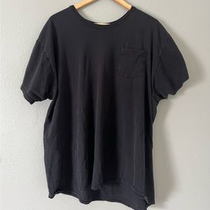 Perfect Basic Oversized Black Tee